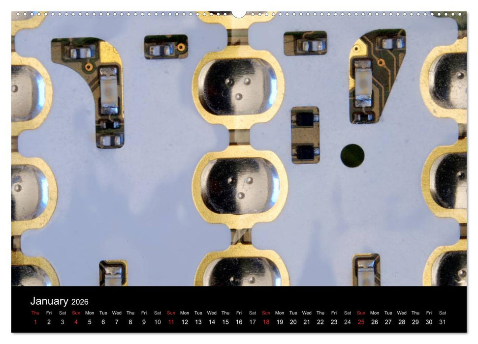 Computer Close Up (CALVENDO Premium-Calendar 2026)