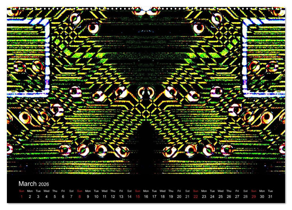 Computer Close Up (CALVENDO Premium-Calendar 2026)