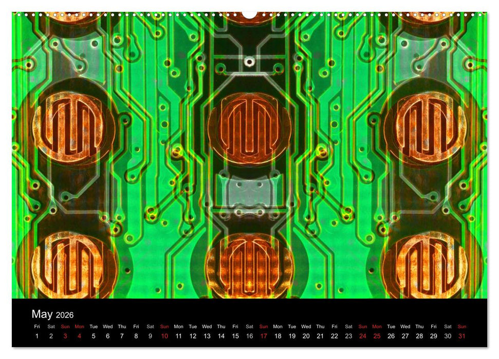 Computer Close Up (CALVENDO Premium-Calendar 2026)