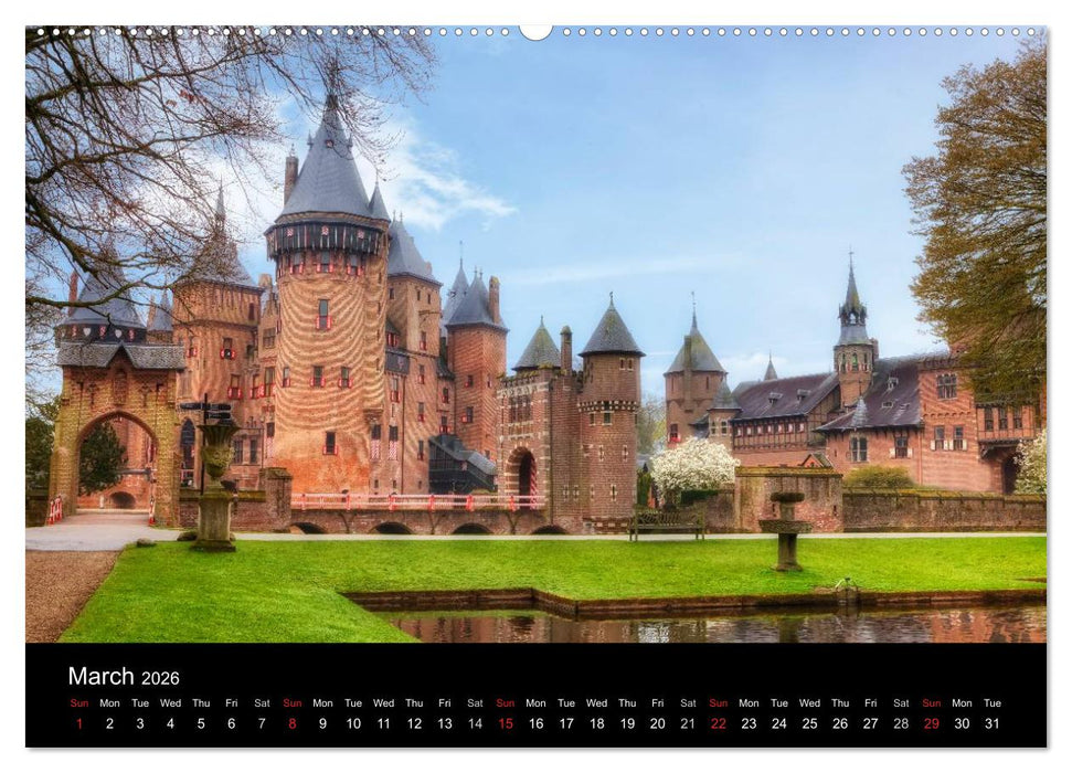The Netherlands (CALVENDO Premium-Calendar 2026)