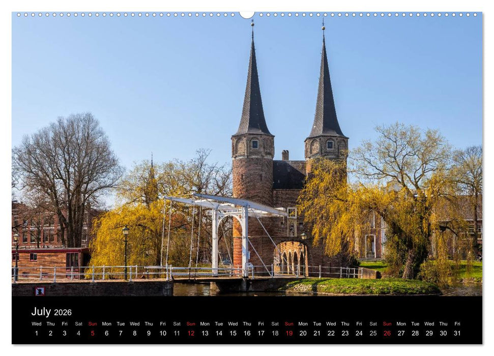 The Netherlands (CALVENDO Premium-Calendar 2026)