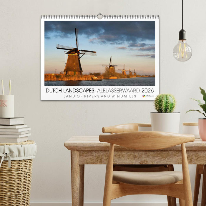 Dutch Landscapes: Alblasserwaard 2026 (CALVENDO Monthly Calendar 2026)