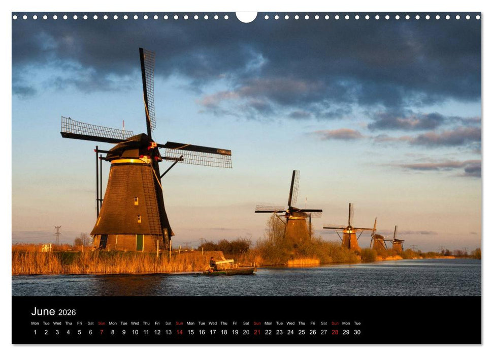 Dutch Landscapes: Alblasserwaard 2026 (CALVENDO Monthly Calendar 2026)