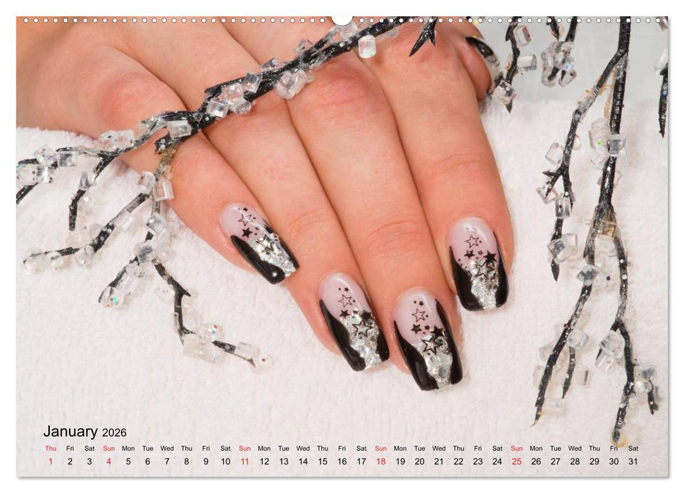 Transient Art – Nail Art Episode 1 (CALVENDO Premium-Calendar 2026)