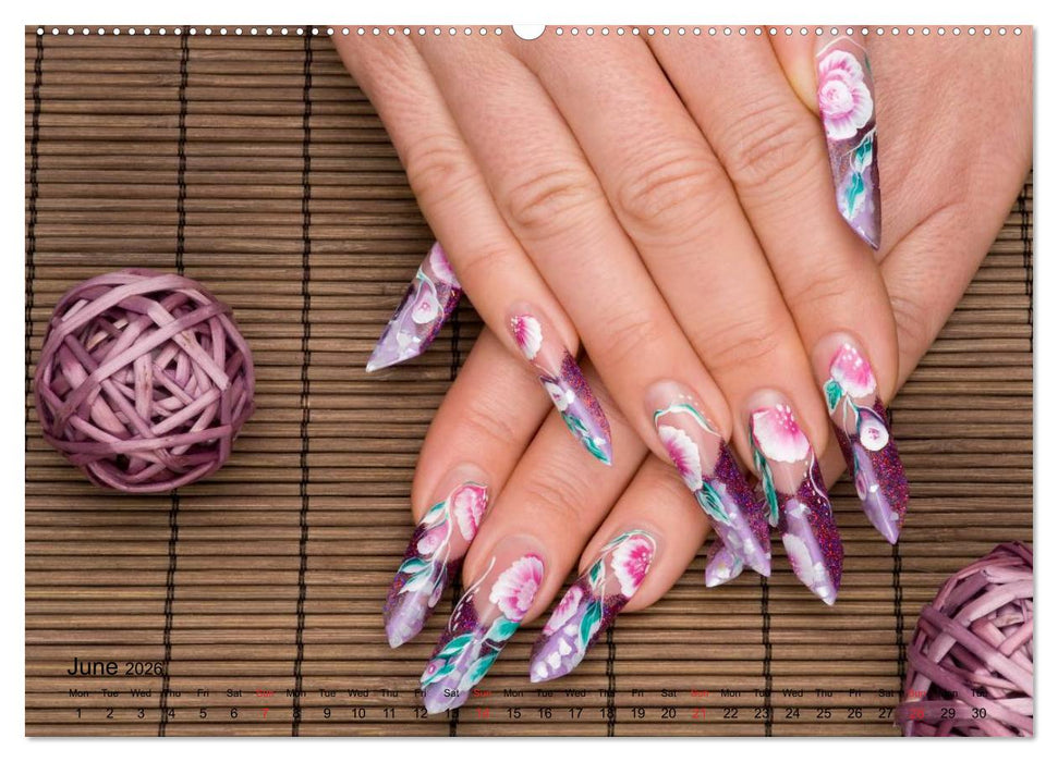 Transient Art – Nail Art Episode 1 (CALVENDO Premium-Calendar 2026)