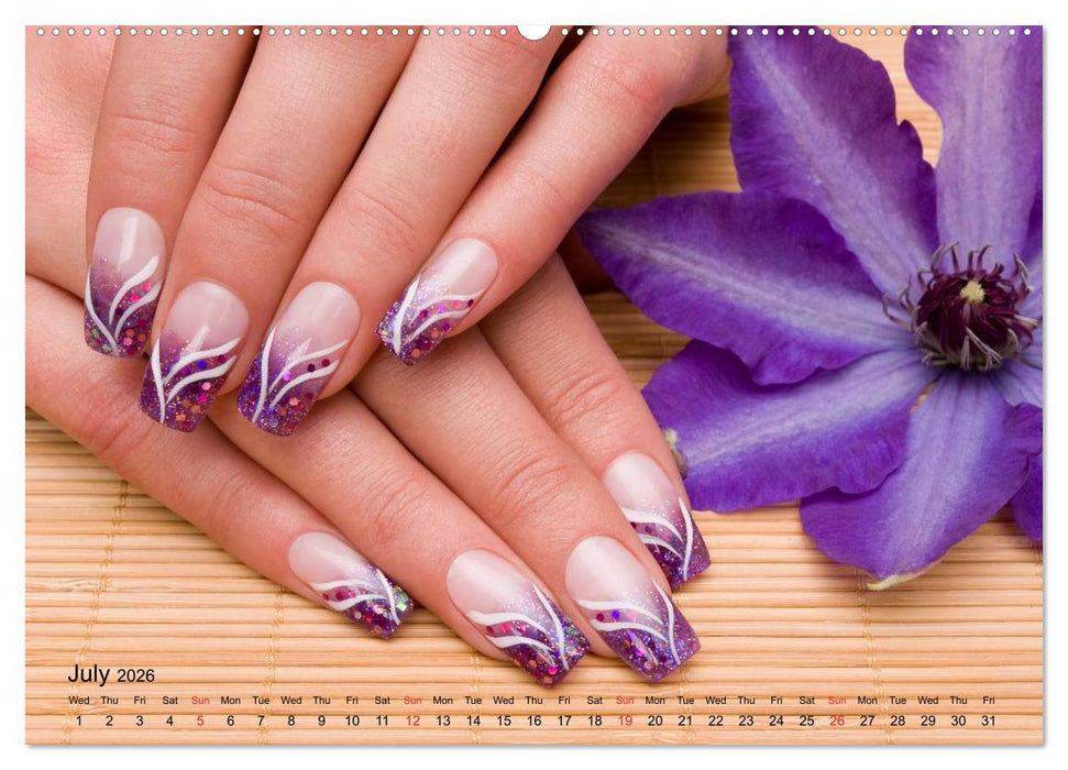 Transient Art – Nail Art Episode 1 (CALVENDO Premium-Calendar 2026)
