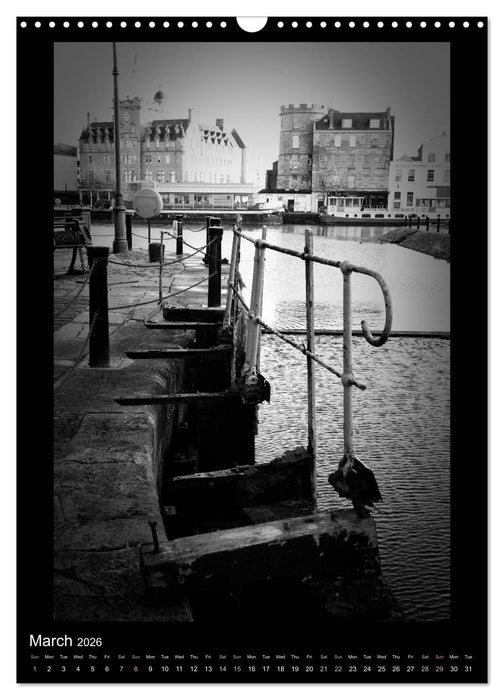 EDINBURGH NOIR (CALVENDO Monthly Calendar 2026)