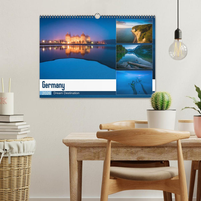 Germany - Dream Destination (CALVENDO Monthly Calendar 2026)