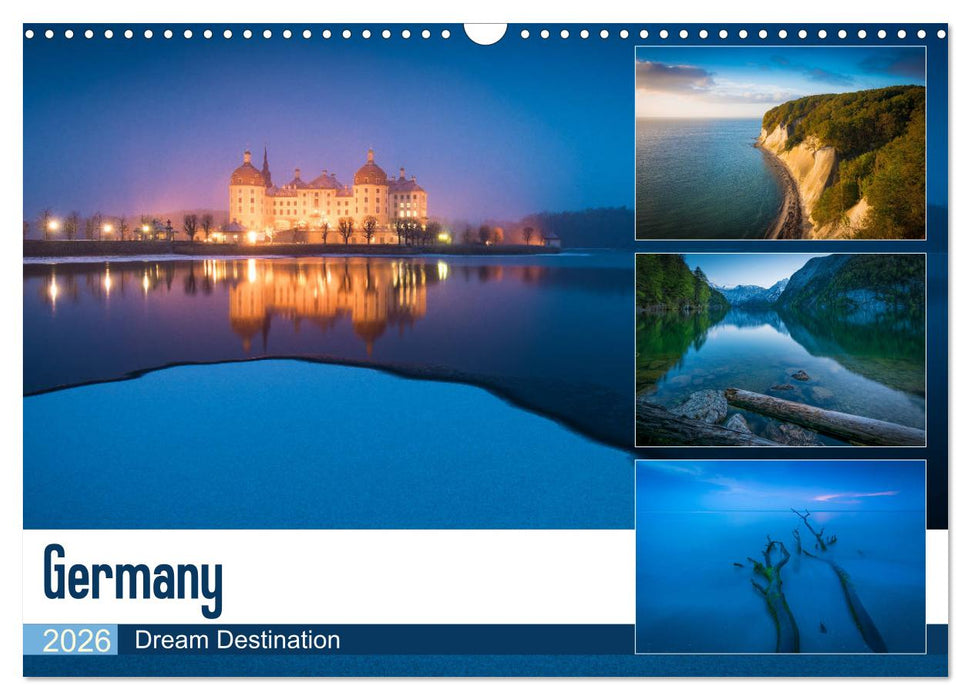 Germany - Dream Destination (CALVENDO Monthly Calendar 2026)