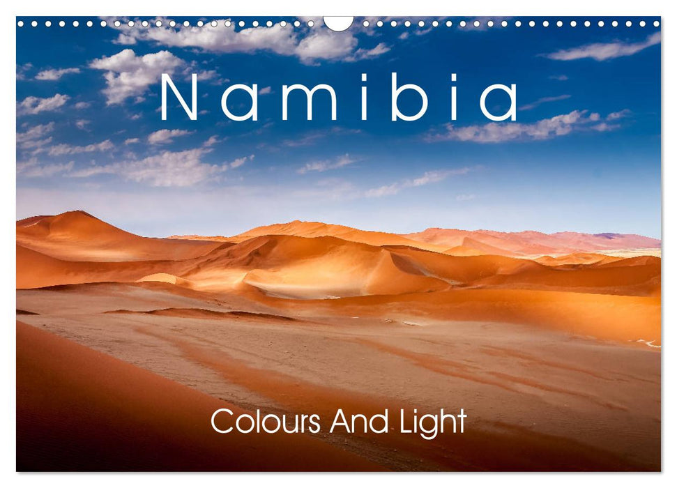 Namibia - Colours and Light (CALVENDO Monthly Calendar 2026)
