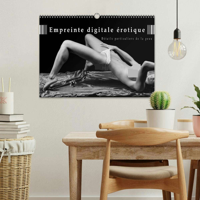 Empreinte digitale érotique – Détails particuliers de la peau (CALVENDO Calendrier mensuel 2026)