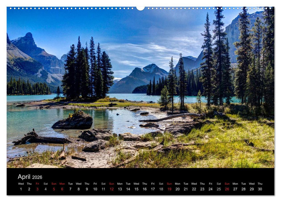 Western Canada (CALVENDO Premium-Calendar 2026)