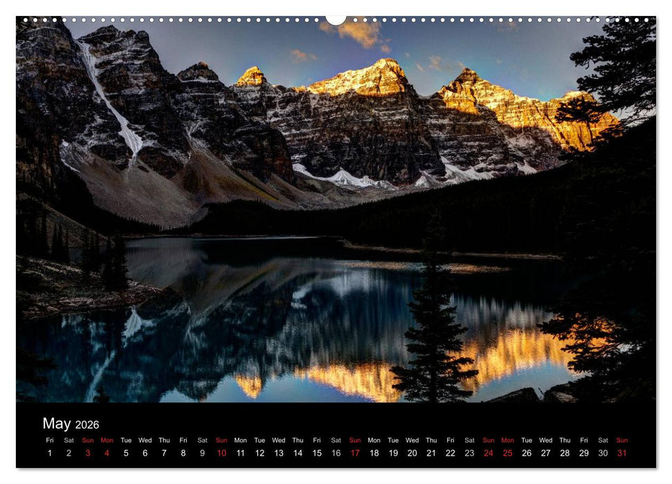 Western Canada (CALVENDO Premium-Calendar 2026)