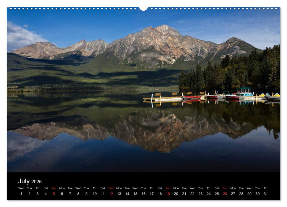 Western Canada (CALVENDO Premium-Calendar 2026)