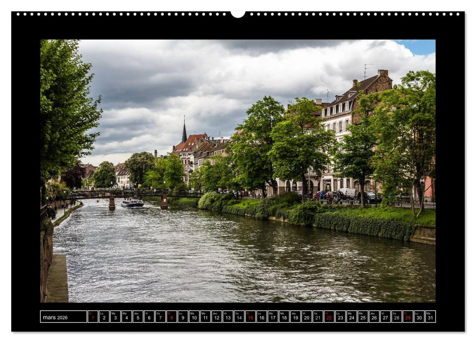 Strasbourg La Petite France (CALVENDO Calendrier supérieur 2026)
