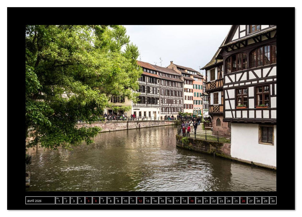Strasbourg La Petite France (CALVENDO Calendrier supérieur 2026)
