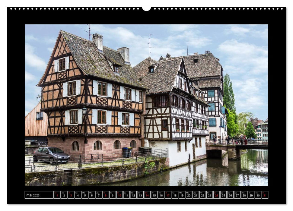 Strasbourg La Petite France (CALVENDO Calendrier supérieur 2026)