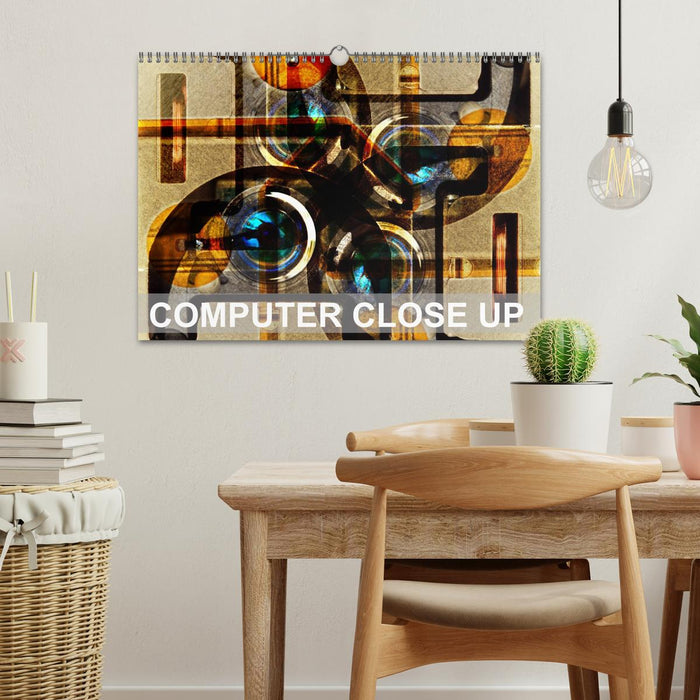 Computer Close Up (CALVENDO Monthly Calendar 2026)
