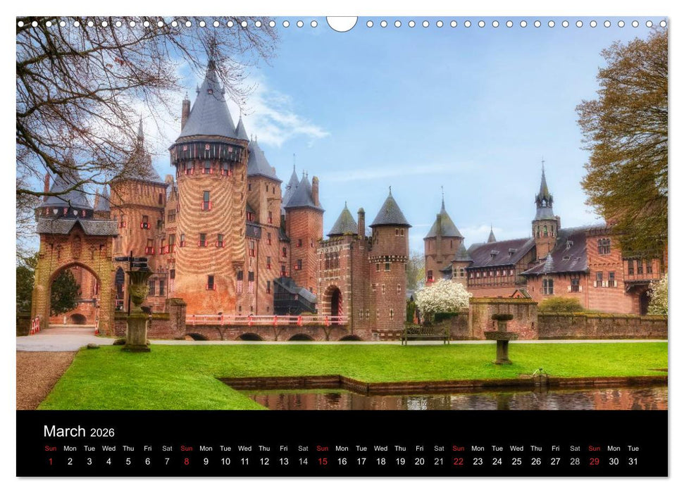 The Netherlands (CALVENDO Monthly Calendar 2026)