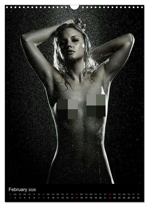 Sensual Water (CALVENDO Monthly Calendar 2026)