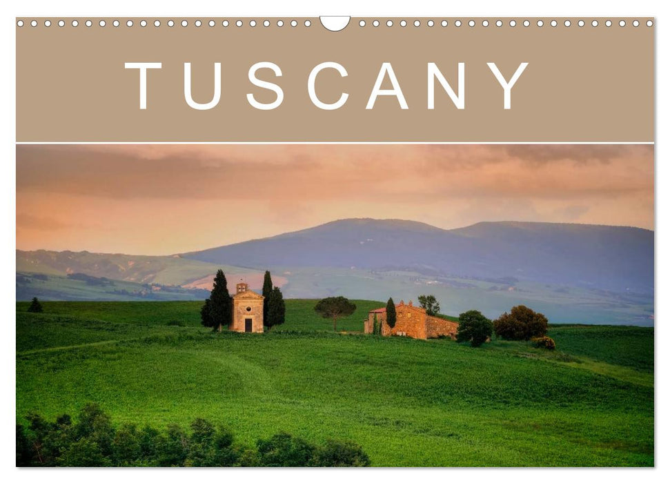 Tuscany (CALVENDO Monthly Calendar 2026)