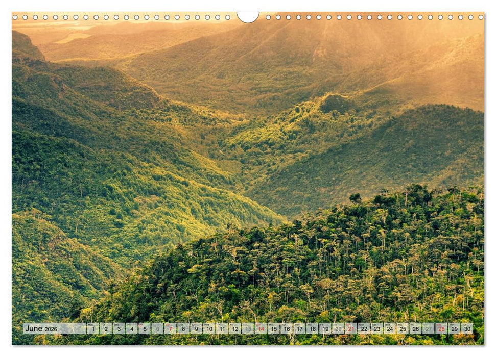 Mauritius - Pearl of the Indian Ocean (CALVENDO Monthly Calendar 2026)