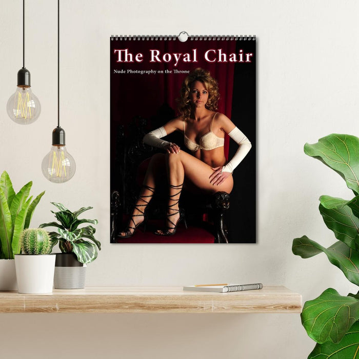 The Royal Chair – Nude Photography on the Throne (CALVENDO Monthly Calendar 2026)