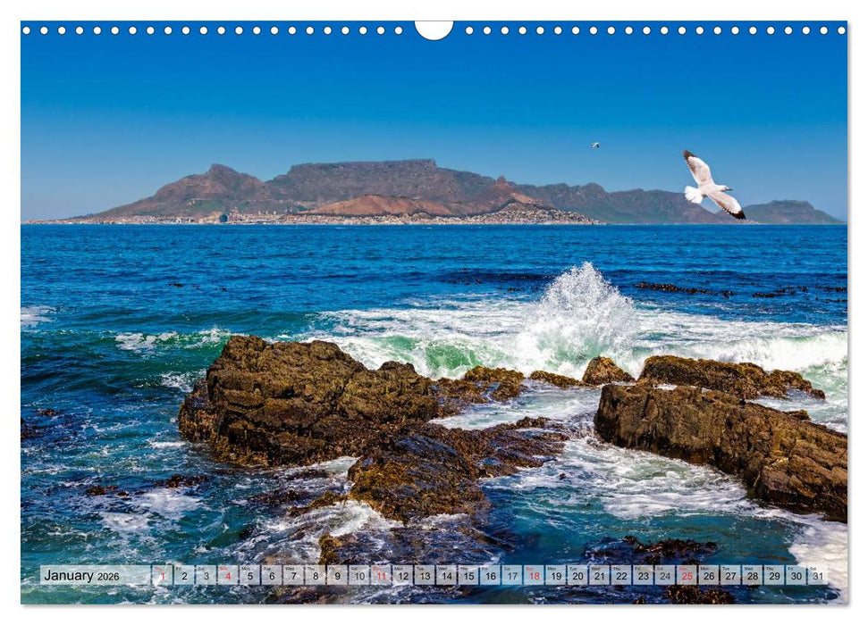 Cape Town - The Mother City (CALVENDO Monthly Calendar 2026)