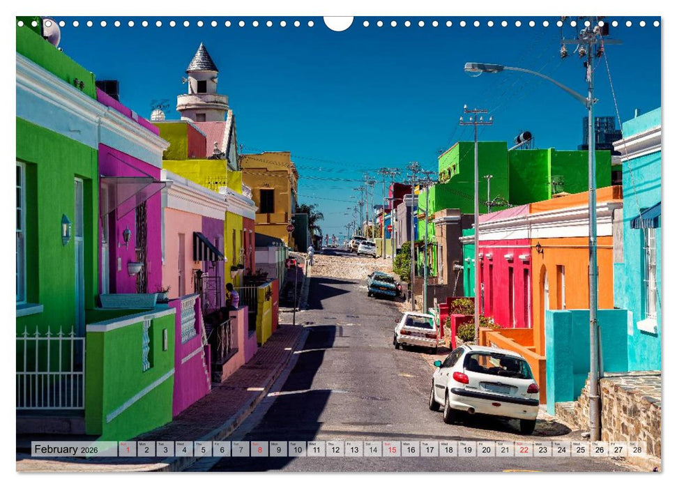 Cape Town - The Mother City (CALVENDO Monthly Calendar 2026)