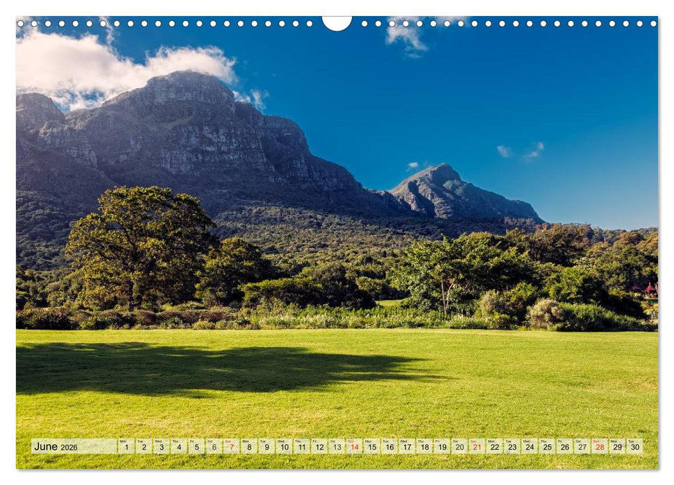 Cape Town - The Mother City (CALVENDO Monthly Calendar 2026)