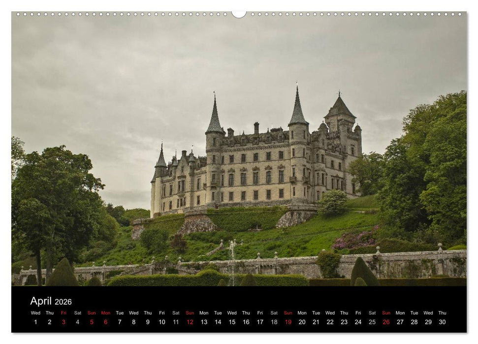 Historic Scotland (CALVENDO Premium-Calendar 2026)