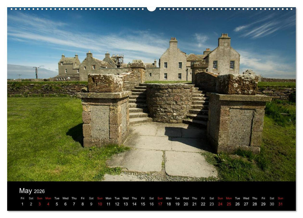 Historic Scotland (CALVENDO Premium-Calendar 2026)