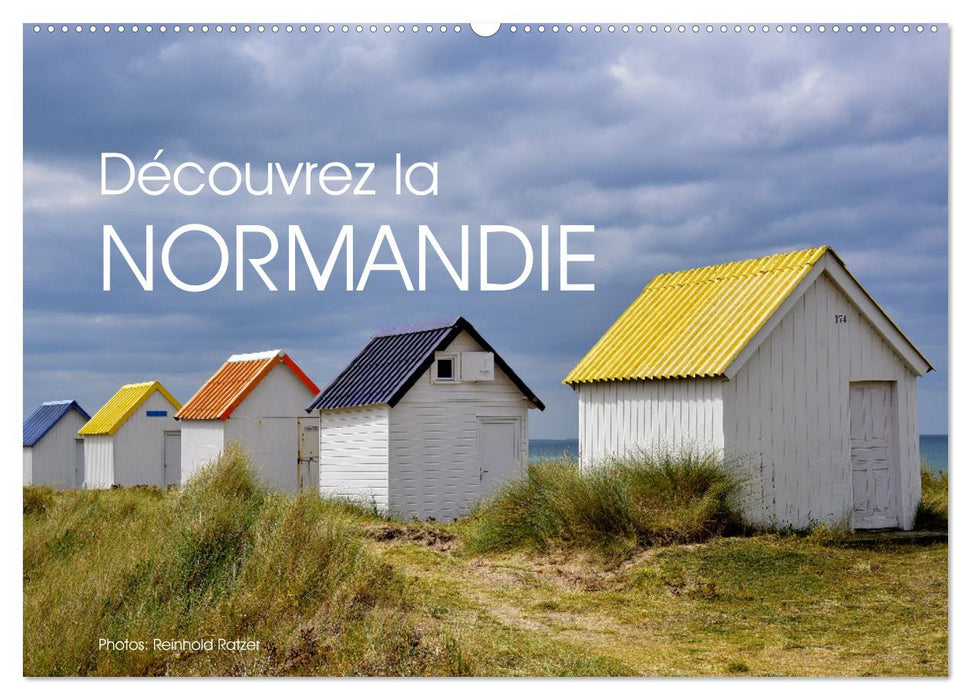 Découvrez la Normandie (CALVENDO Calendrier mensuel 2026)