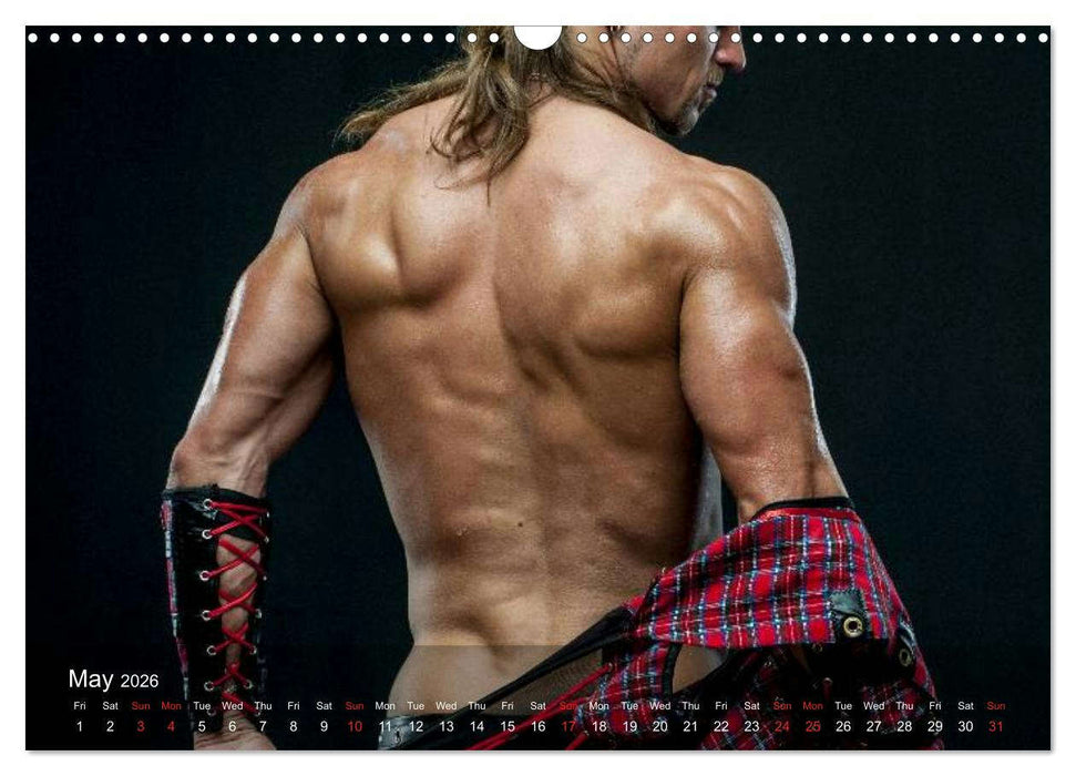 Erotica • Gladiators & Angels (CALVENDO Monthly Calendar 2026)