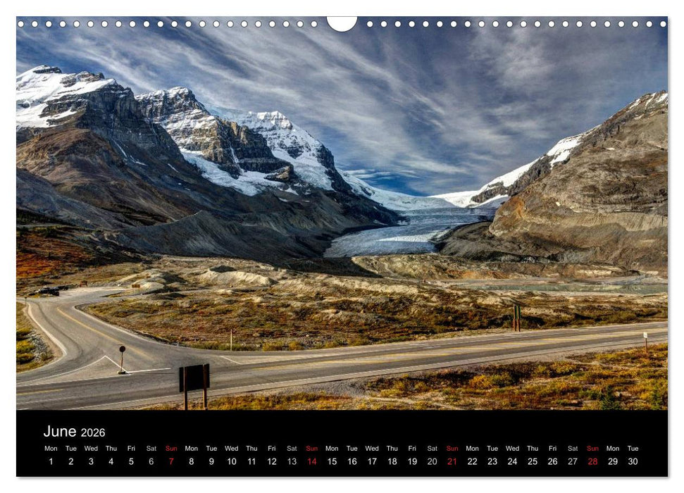 Western Canada (CALVENDO Monthly Calendar 2026)