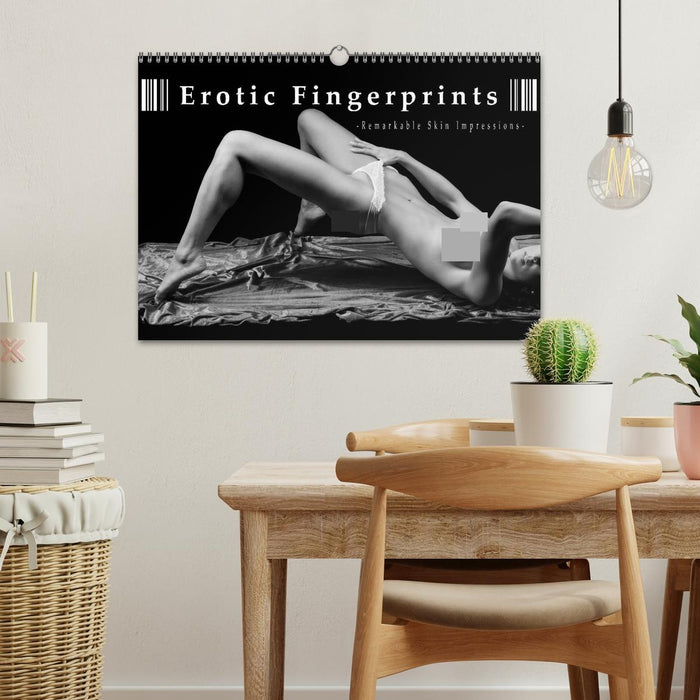 Erotic Fingerprints – Remarkable Skin Impressions (CALVENDO Monthly Calendar 2026)