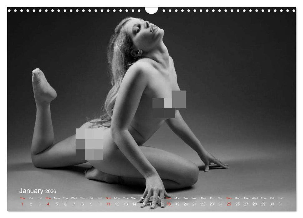 Erotic Fingerprints – Remarkable Skin Impressions (CALVENDO Monthly Calendar 2026)