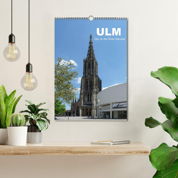 Ulm, City on the River Danube / UK-Version (CALVENDO Monthly Calendar 2026)