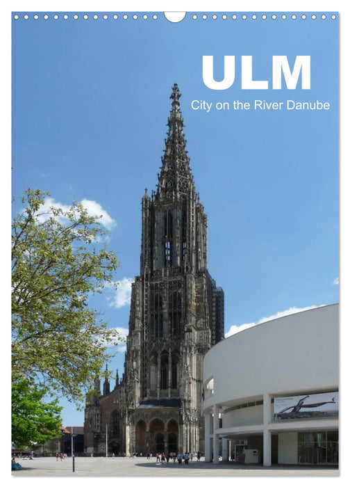 Ulm, City on the River Danube / UK-Version (CALVENDO Monthly Calendar 2026)