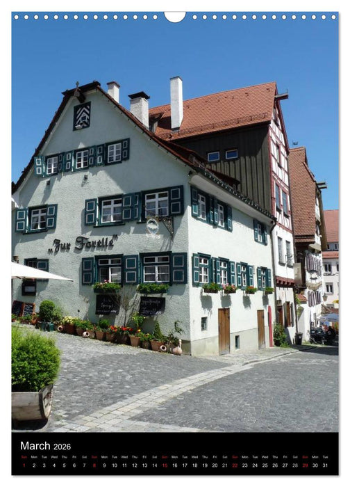 Ulm, City on the River Danube / UK-Version (CALVENDO Monthly Calendar 2026)