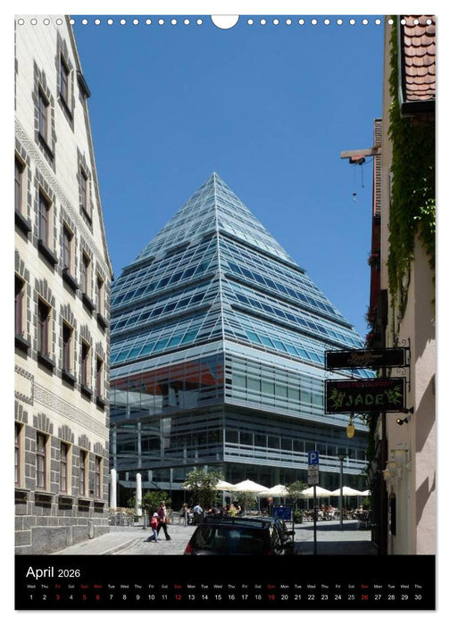 Ulm, City on the River Danube / UK-Version (CALVENDO Monthly Calendar 2026)