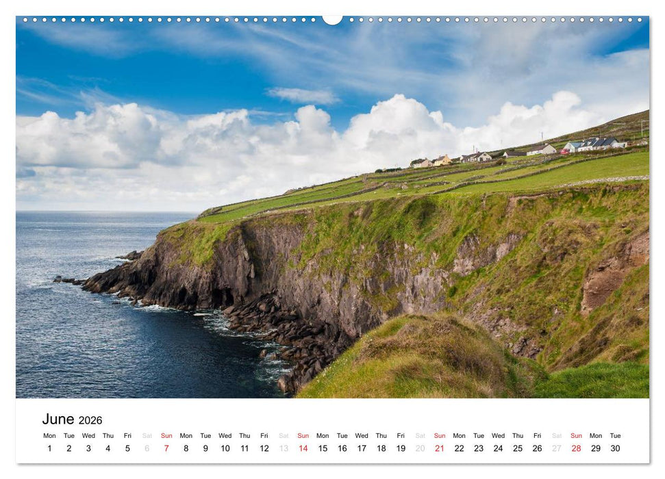 Ireland. Wild Atlantic Views / UK-Version (CALVENDO Premium-Calendar 2026)