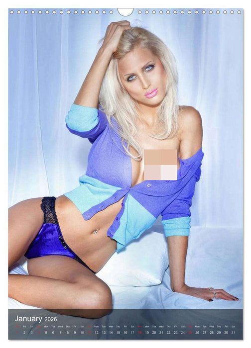 Erotica. Hot Girls and Summer Feelings (CALVENDO Monthly Calendar 2026)