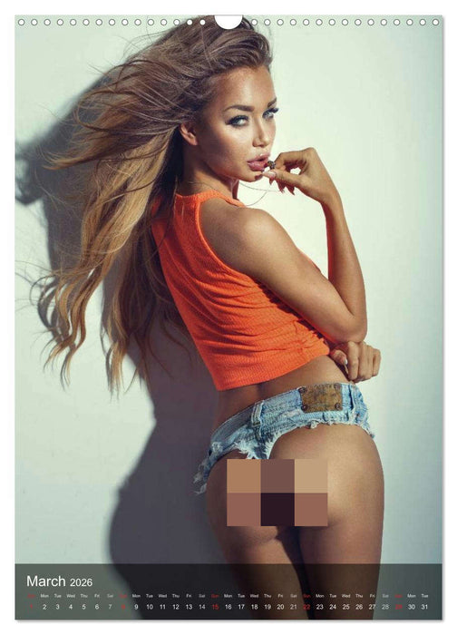 Erotica. Hot Girls and Summer Feelings (CALVENDO Monthly Calendar 2026)