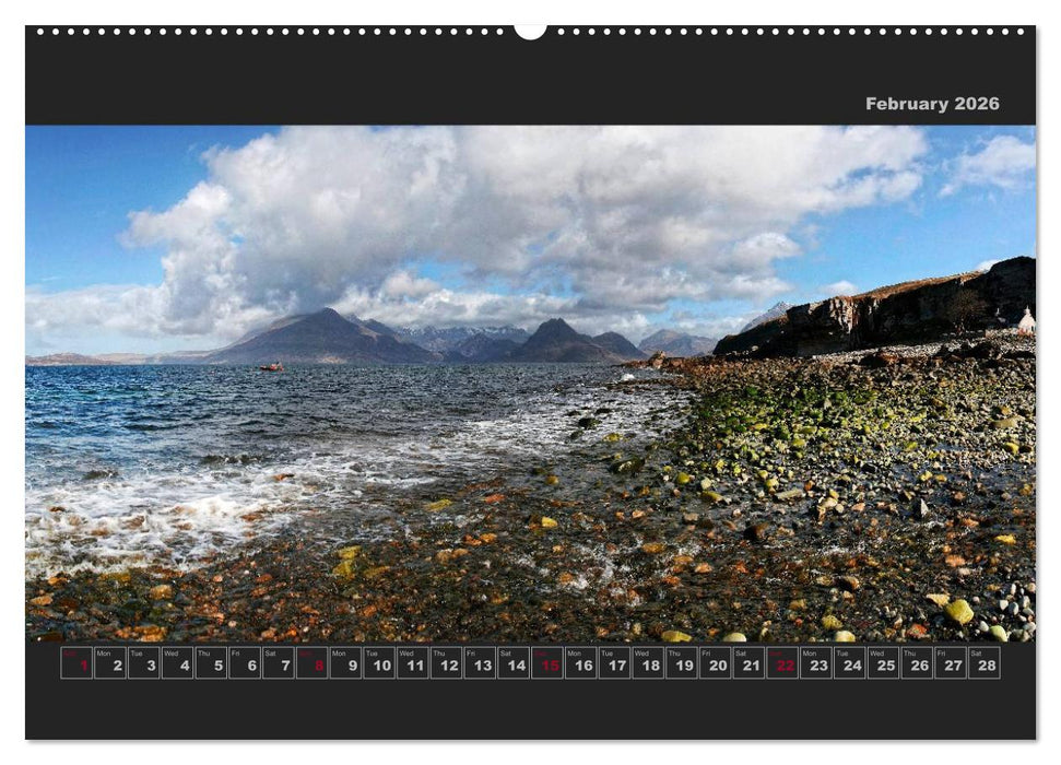 Panoramic Scotland / UK-Version (CALVENDO Premium-Calendar 2026)