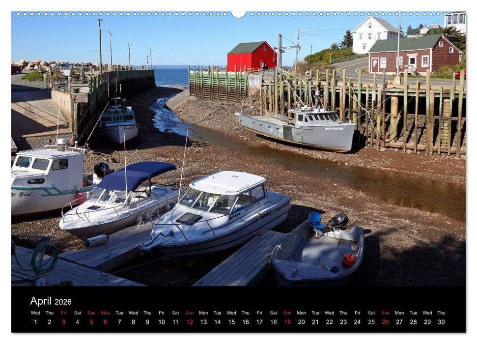 Canada's East Coast / UK-Version (CALVENDO Premium-Calendar 2026)