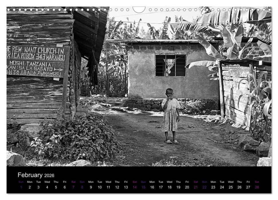East Africa - Tanzania and Kenya / UK-Version (CALVENDO Monthly Calendar 2026)
