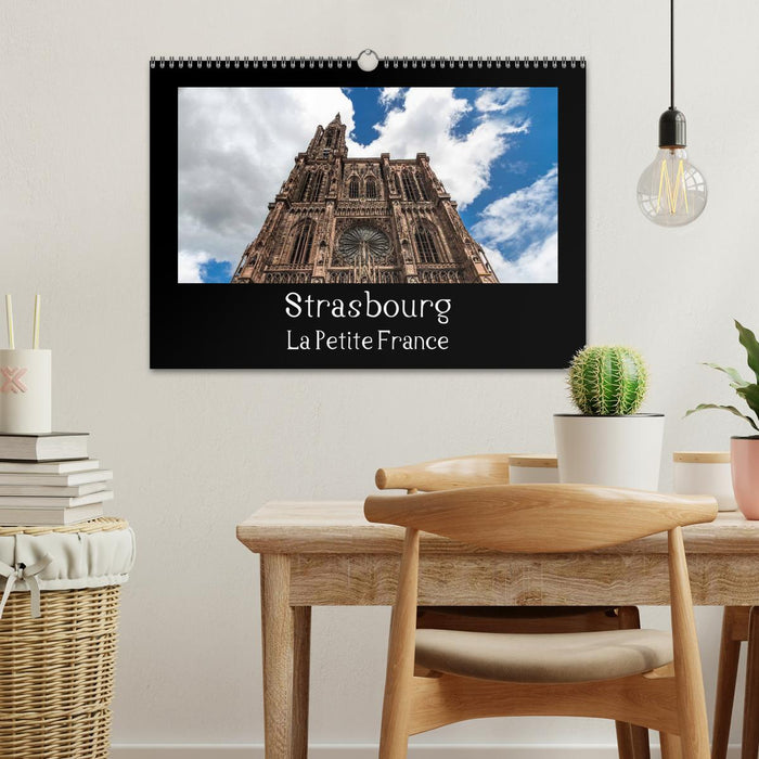 Strasbourg La Petite France (CALVENDO Calendrier mensuel 2026)