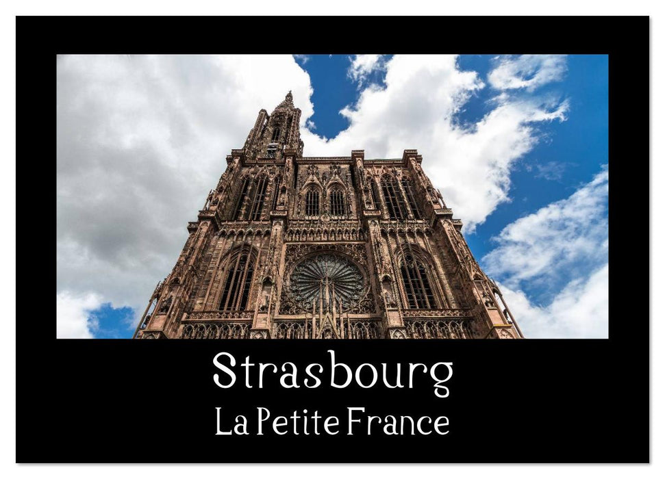 Strasbourg La Petite France (CALVENDO Calendrier mensuel 2026)