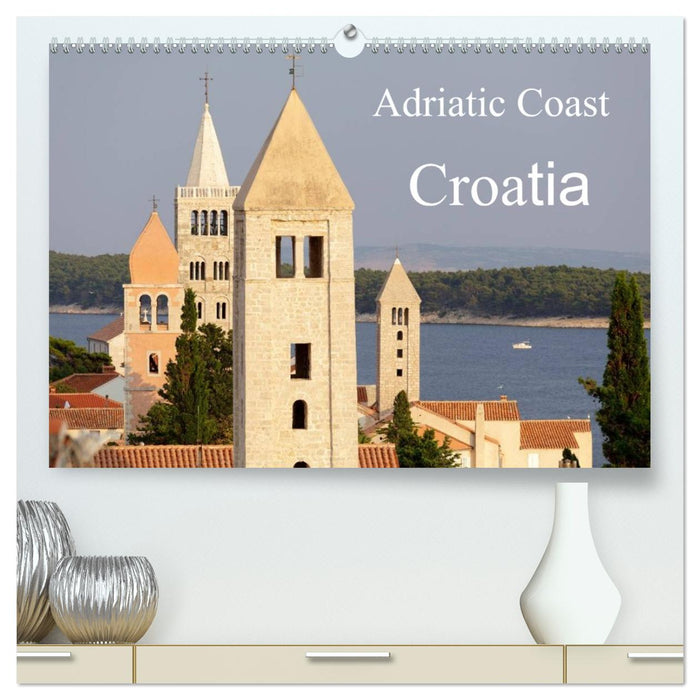Adriatic Coast Croatia / UK-Version (CALVENDO Premium-Calendar 2026)